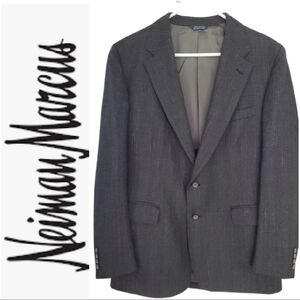 Neiman Marcus Sandhurst Gray Wool Sport Coat. Medium.
